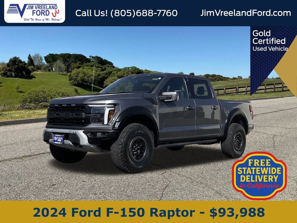 Certified 2024 Ford F150 Raptor image 1