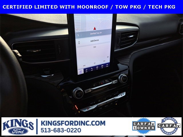 Certified 2023 Ford Explorer Limited w/ Limited Technology Package image 13