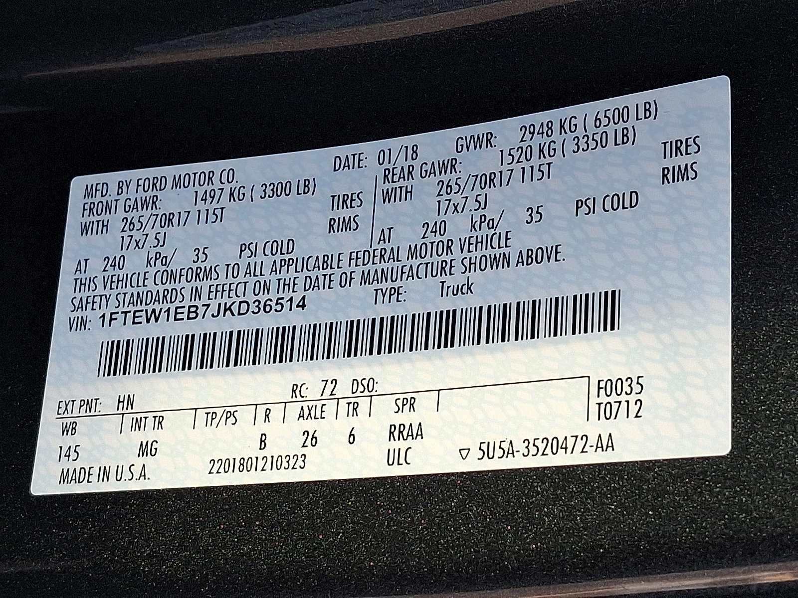 Certified 2018 Ford F150 XLT image 25