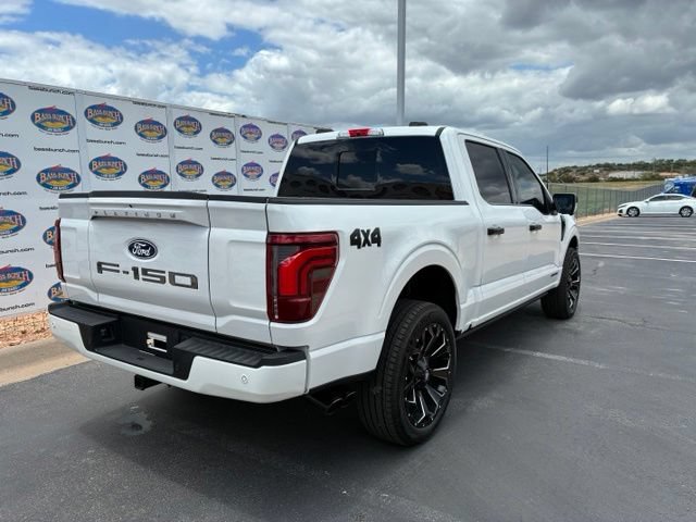 Certified 2025 Ford F150 Platinum w/ Equipment Group 703A Plus AWD/4WD image 4