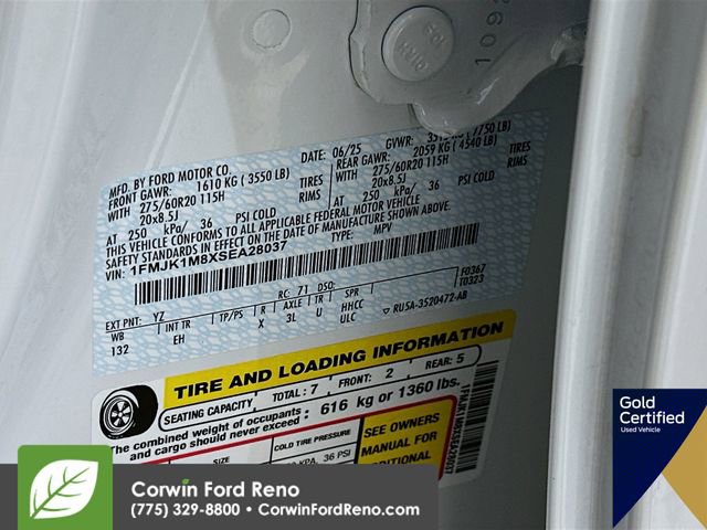 Certified 2025 Ford Expedition Max Platinum AWD/4WD image 36