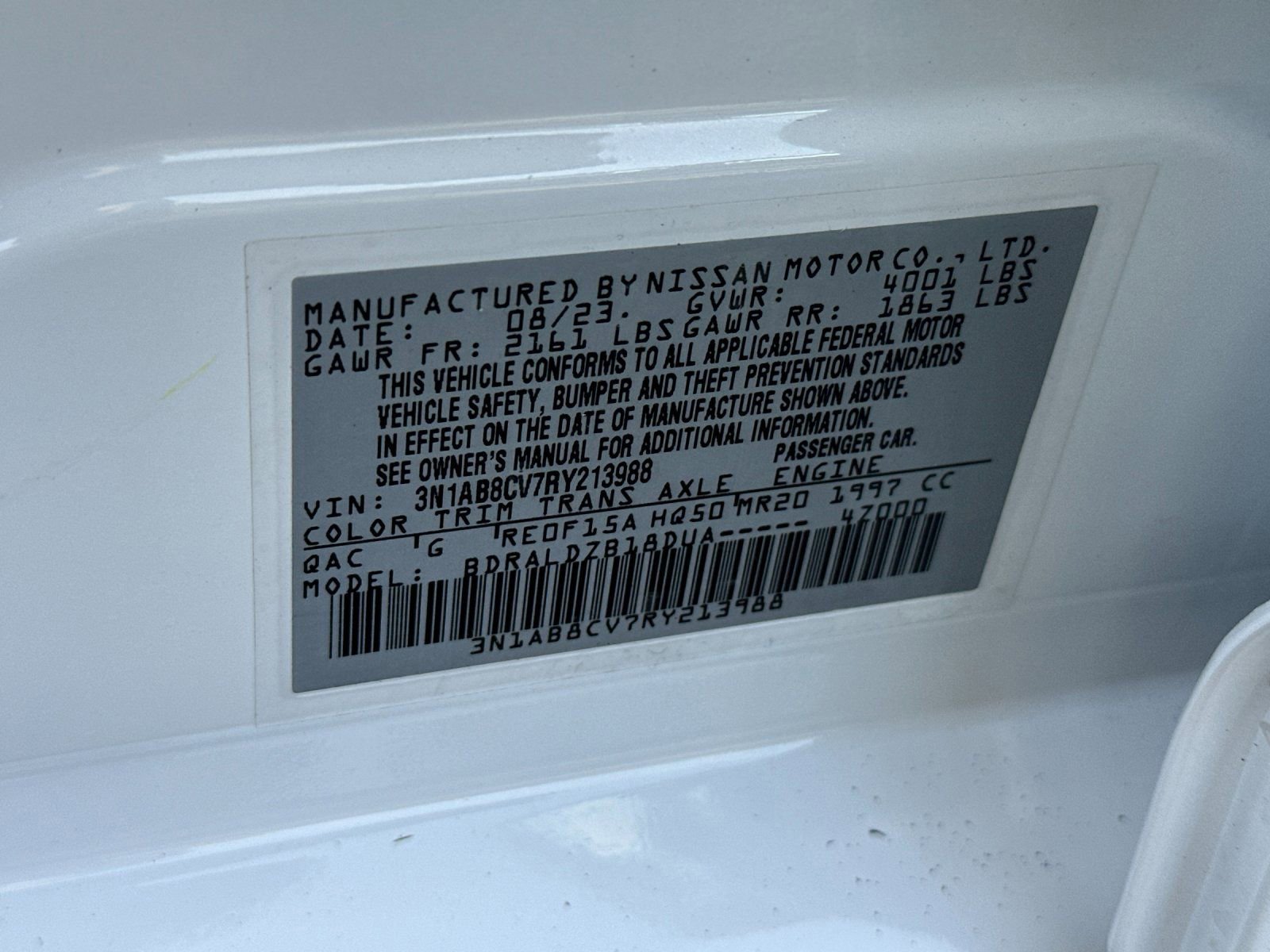 Used 2024 Nissan Sentra SV image 27