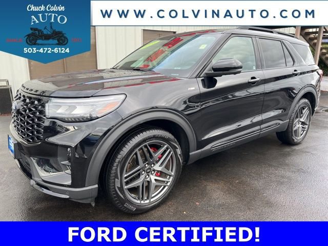 Certified 2025 Ford Explorer ST-Line w/ ST-Line Street Pack