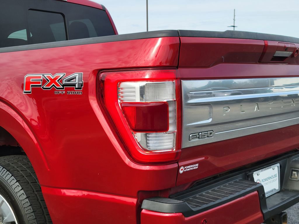 Certified 2021 Ford F150 Platinum w/ Equipment Group 701A High image 8