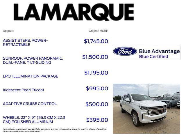Used 2023 Chevrolet Suburban High Country w/ LPO, Illumination Package RWD image 10