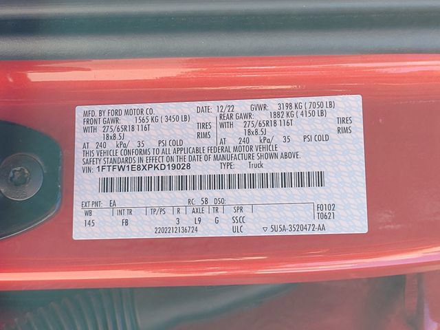 Certified 2023 Ford F150 XLT w/ Equipment Group 302A High AWD/4WD image 16