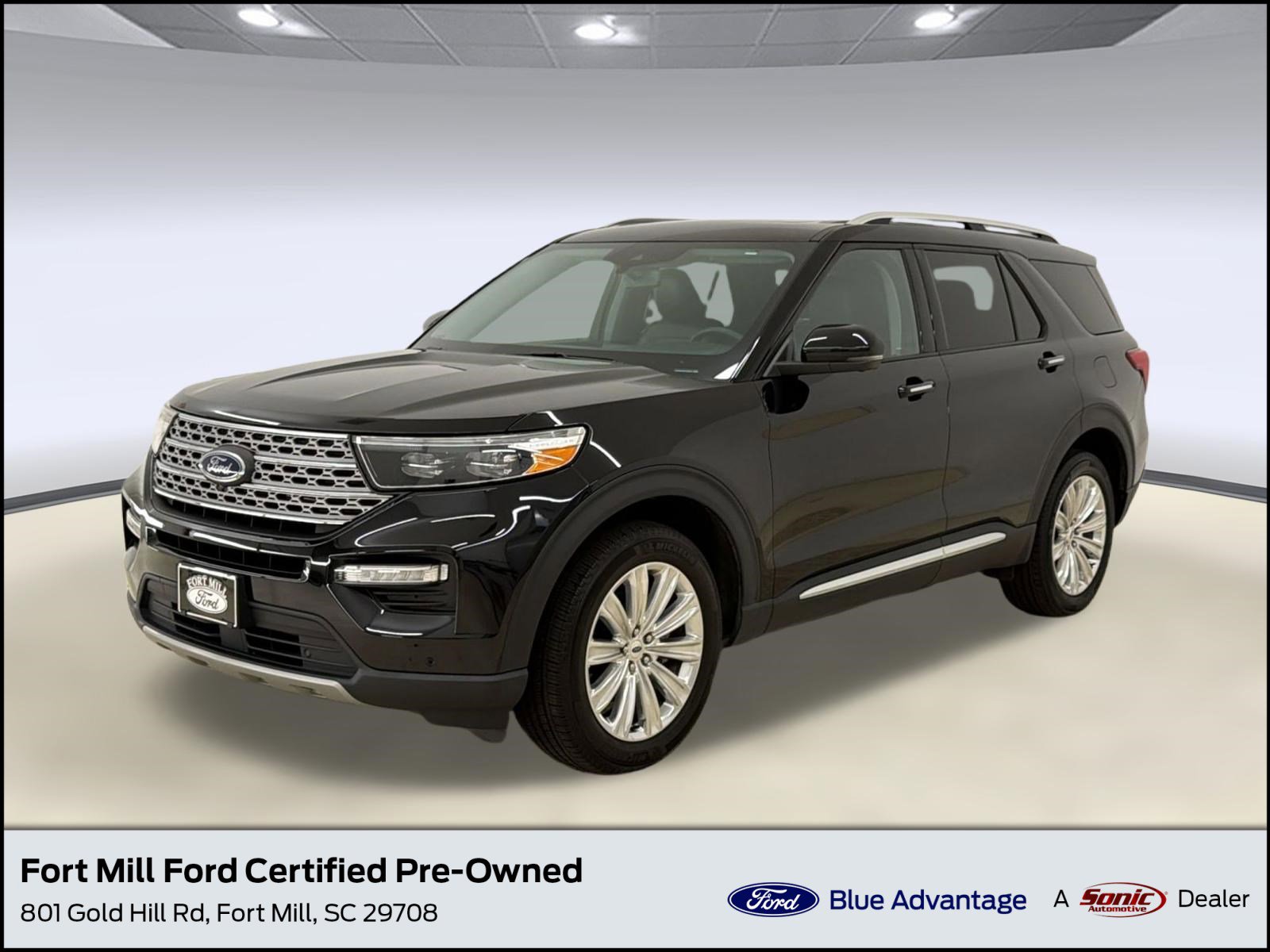 Certified 2022 Ford Explorer Limited w/ Equipment Group 301A AWD/4WD image 1