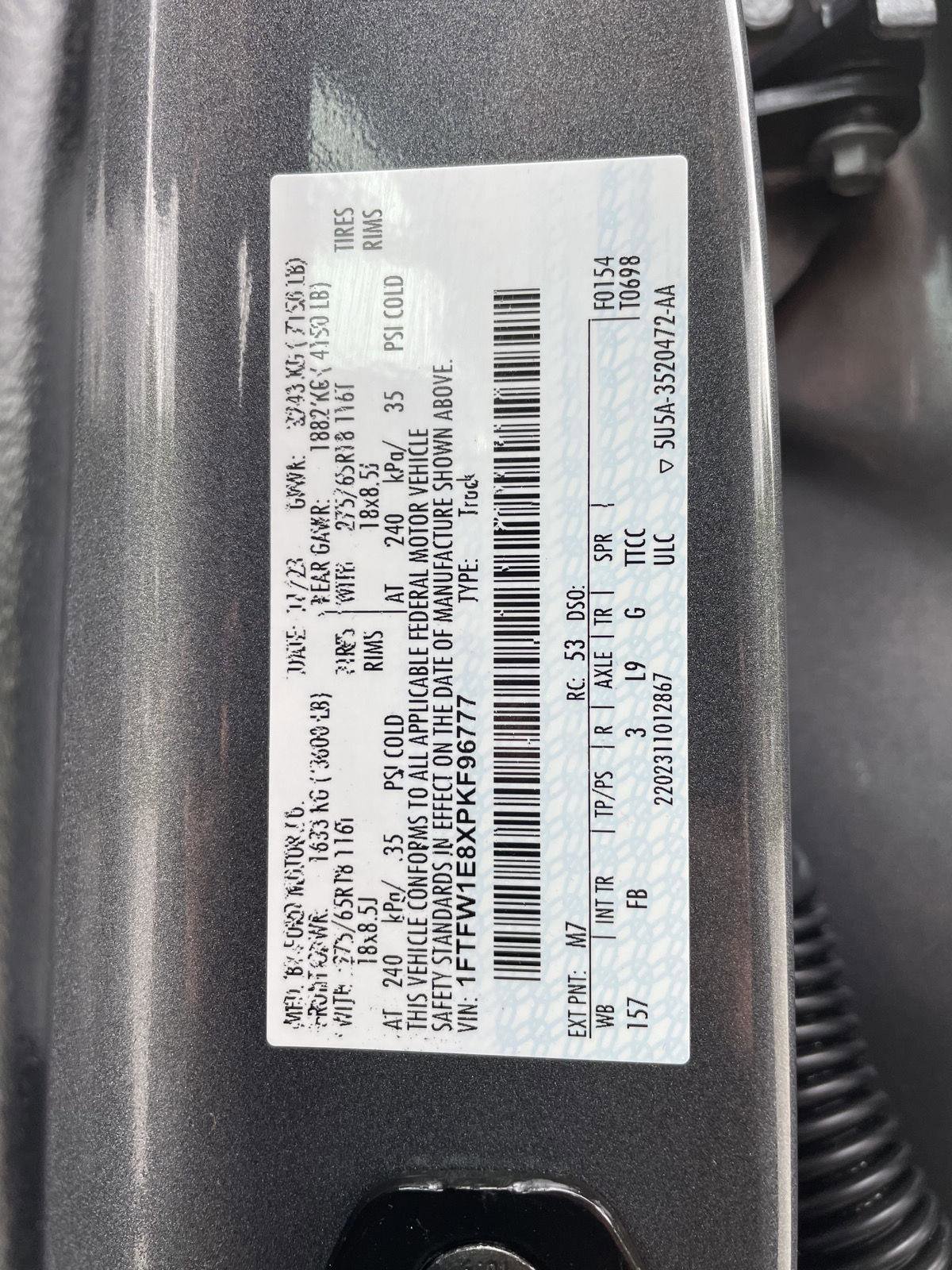 Certified 2023 Ford F150 XLT w/ Equipment Group 302A High AWD/4WD image 36