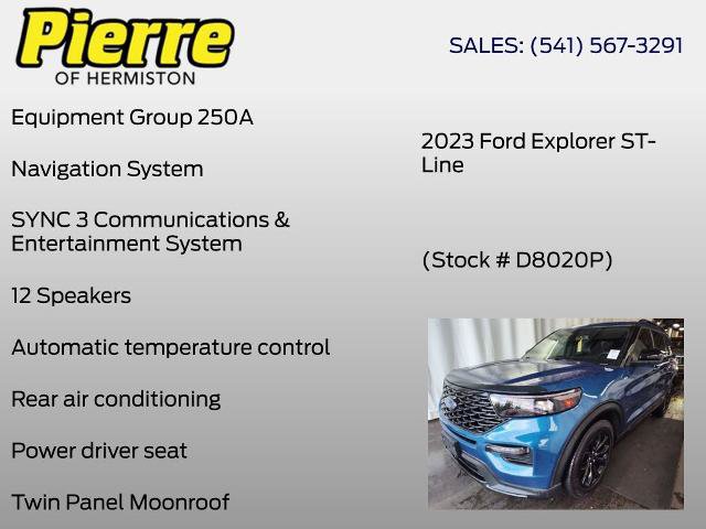 Certified 2023 Ford Explorer ST-Line AWD/4WD image 7