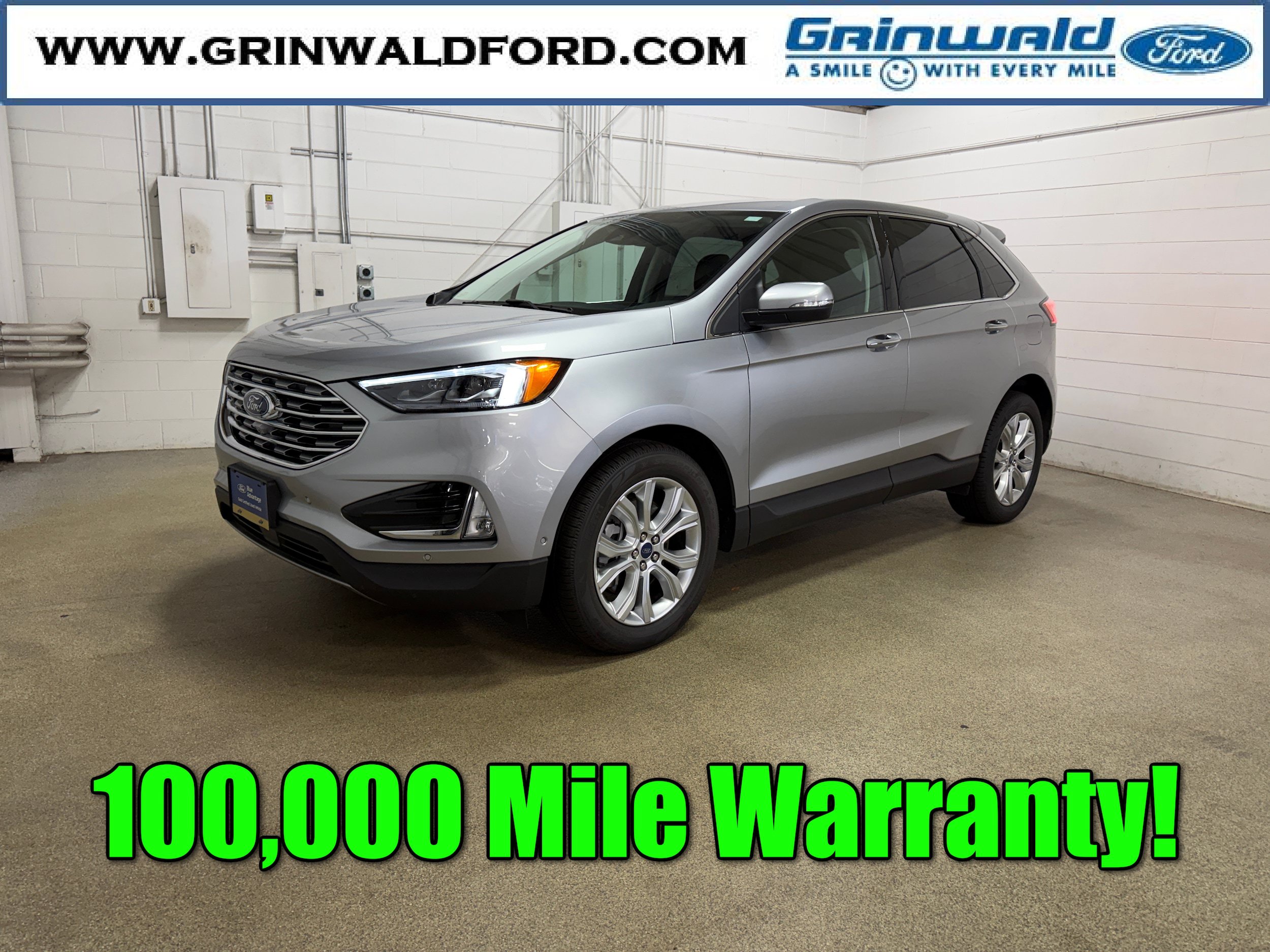Certified 2021 Ford Edge Titanium w/ Equipment Group 301A