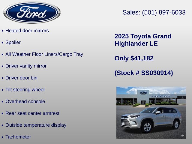Used 2025 Toyota Grand Highlander FWD image 30