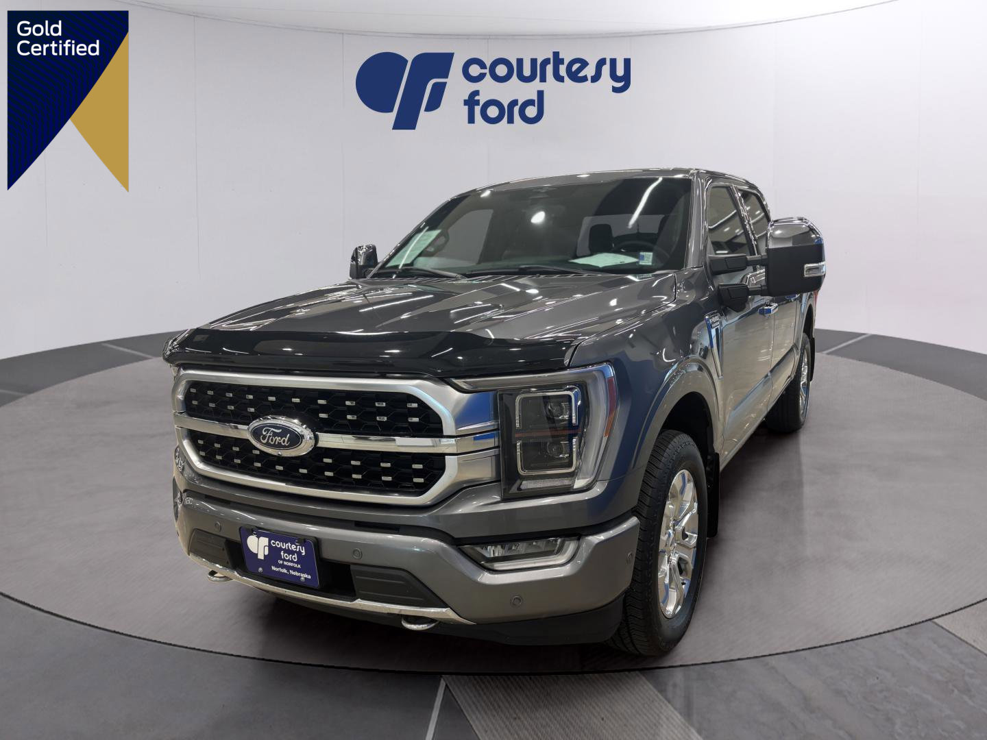 Certified 2023 Ford F150 Platinum w/ Equipment Group 701A High image 1