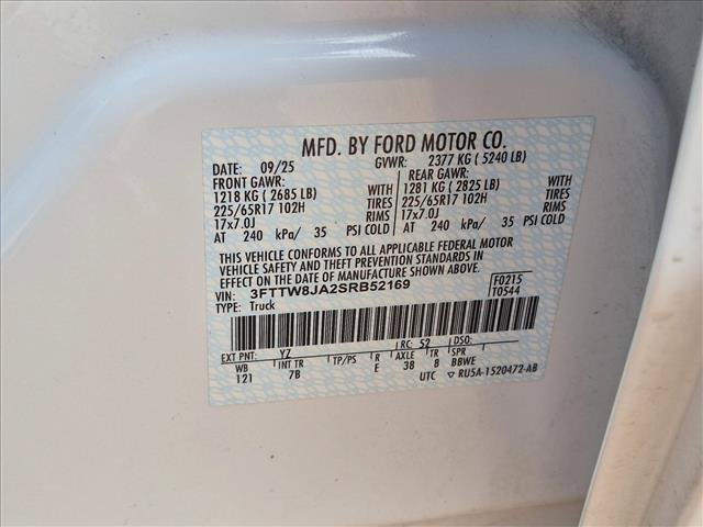 Certified 2025 Ford Maverick XLT w/ Equipment Group 302A AWD/4WD image 22