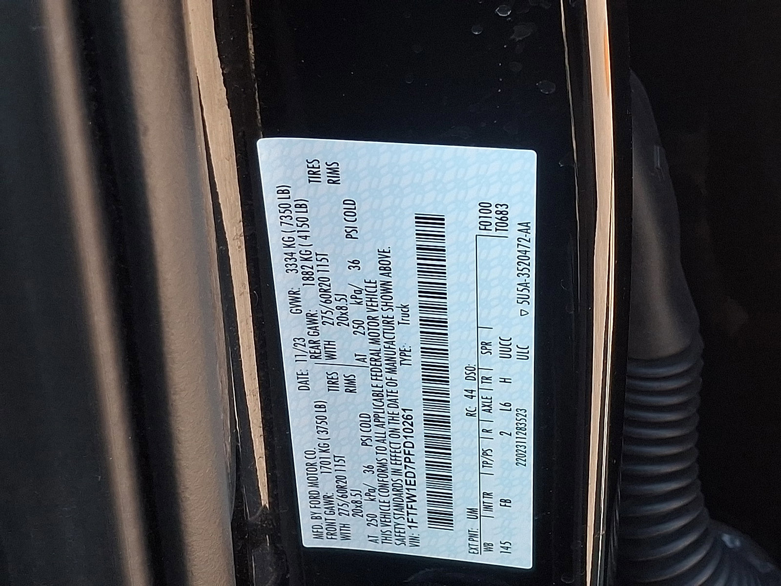 Certified 2023 Ford F150 XLT w/ Equipment Group 302A High image 28