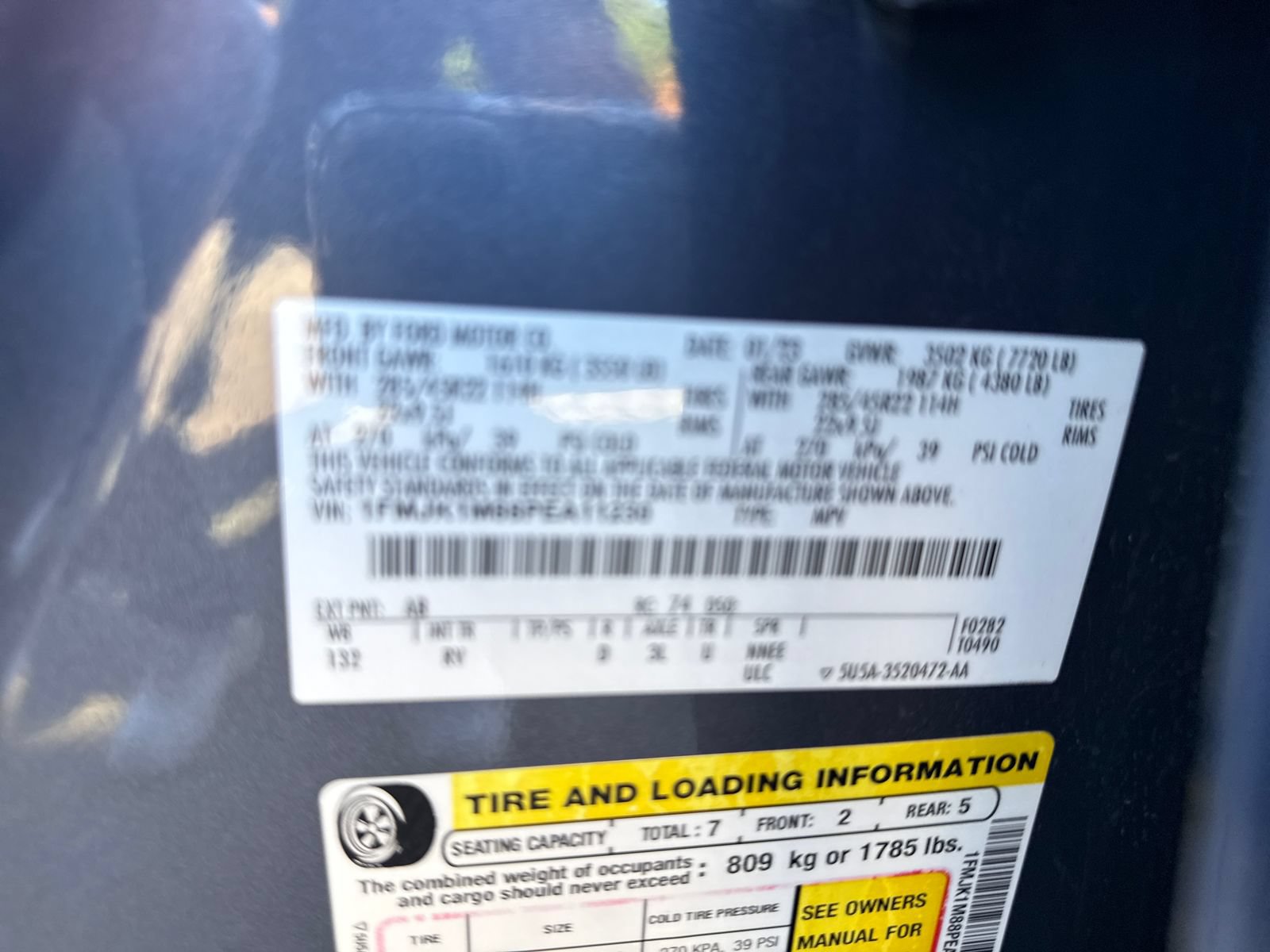 Certified 2023 Ford Expedition Max Platinum AWD/4WD image 30