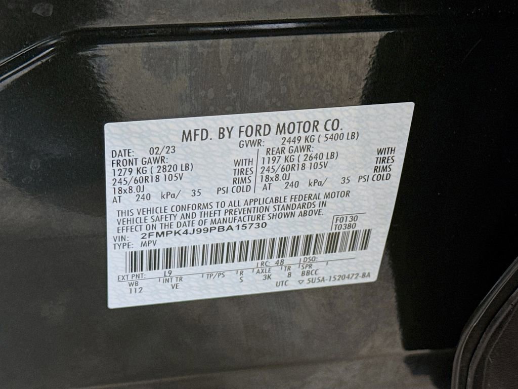 Certified 2023 Ford Edge SEL w/ Convenience Package AWD/4WD image 32