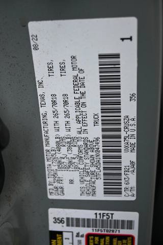 Used 2022 Toyota Tundra SR5 w/ TRD Off-Road Package AWD/4WD image 37