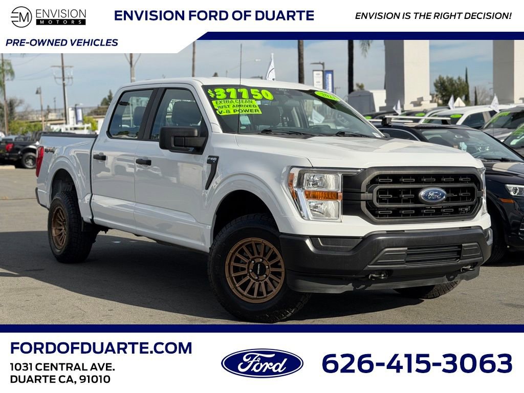 Certified 2021 Ford F150 XL w/ Equipment Group 101A High