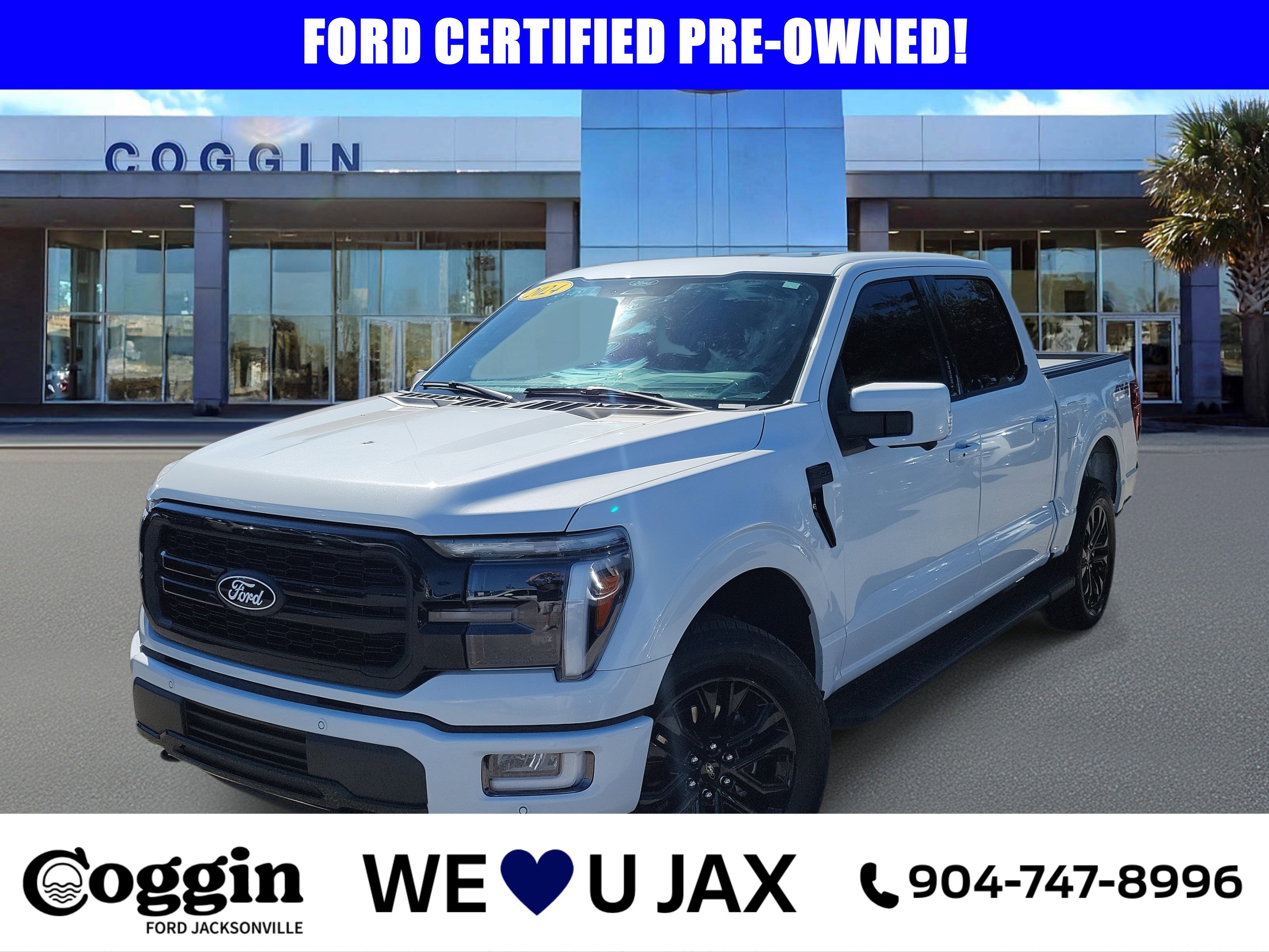 Certified 2024 Ford F150 Lariat w/ Equipment Group 502A High