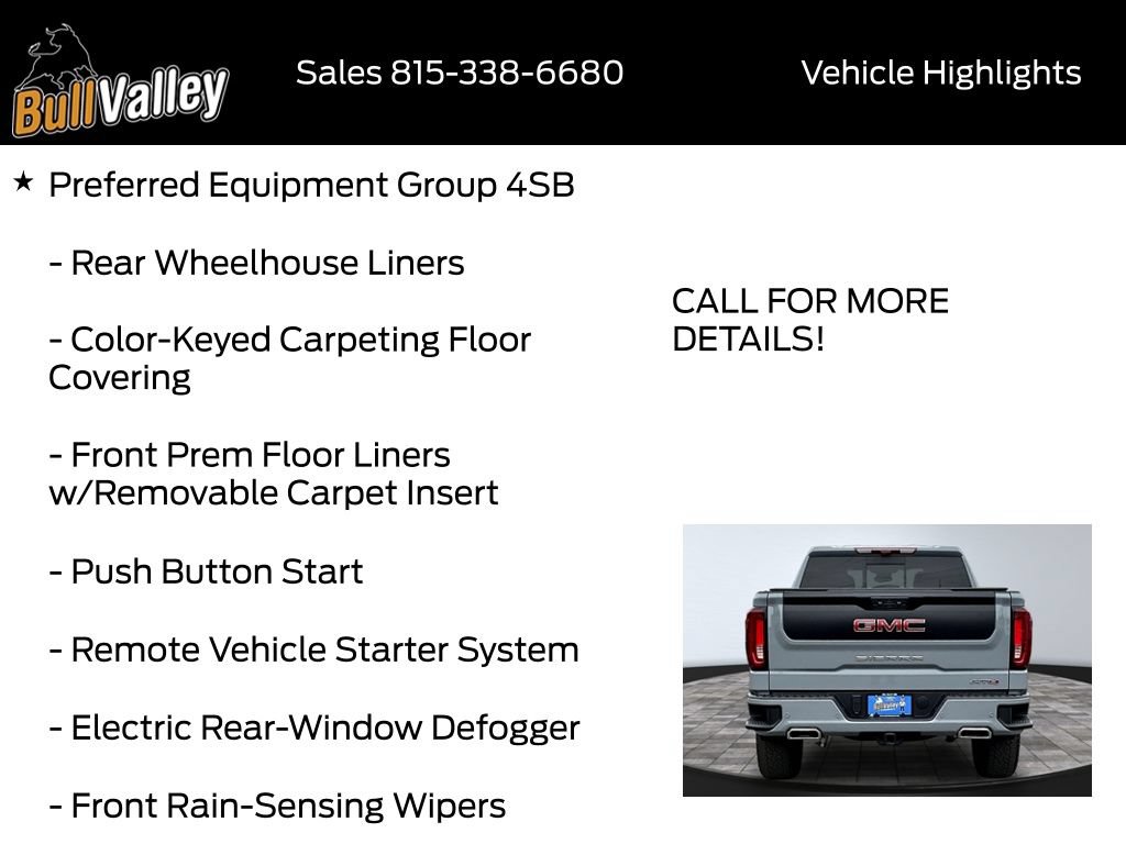 Used 2025 GMC Sierra 1500 AT4 w/ AT4 Premium Package AWD/4WD image 10