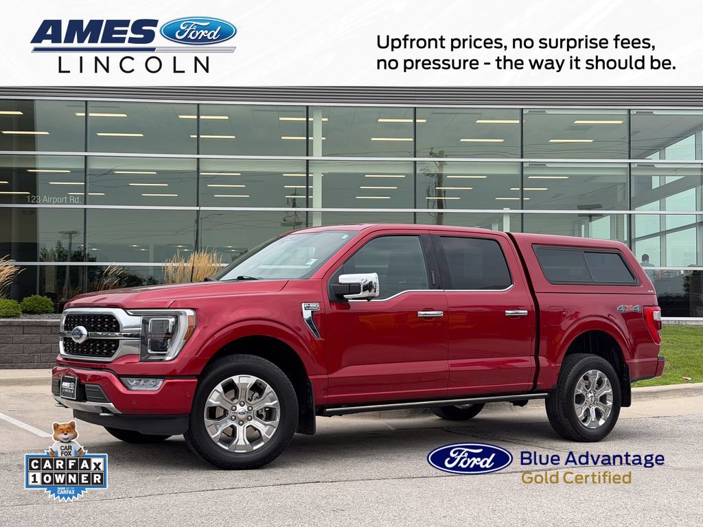 Certified 2022 Ford F150 Platinum w/ Equipment Group 701A High