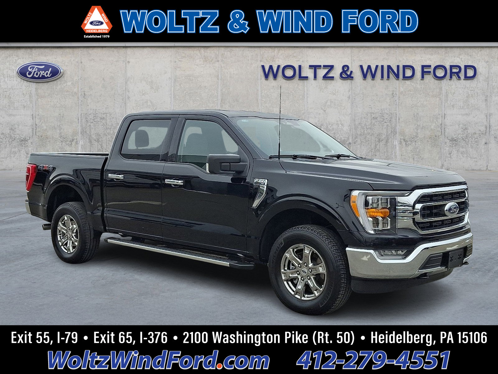 Certified 2023 Ford F150 XLT w/ Equipment Group 302A High image 1
