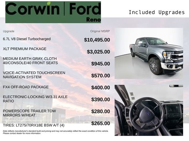 Certified 2020 Ford F250 XLT w/ XLT Premium Package image 3