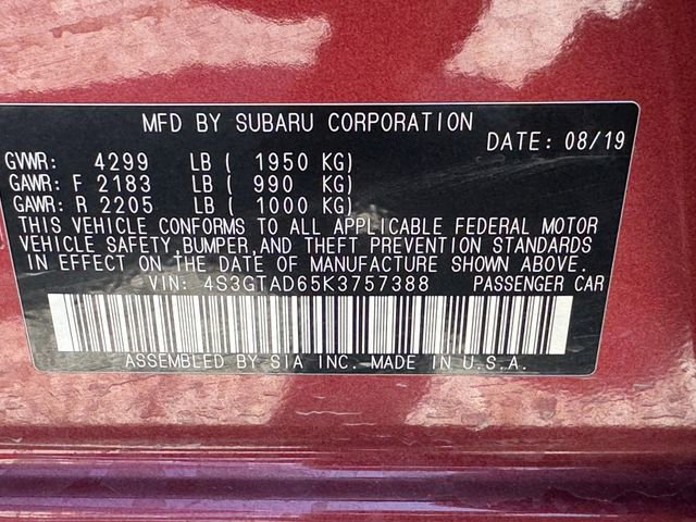 Used 2019 Subaru Impreza 2.0i Premium w/ Eyesight & BSD/Rcta & SRF AWD/4WD image 32