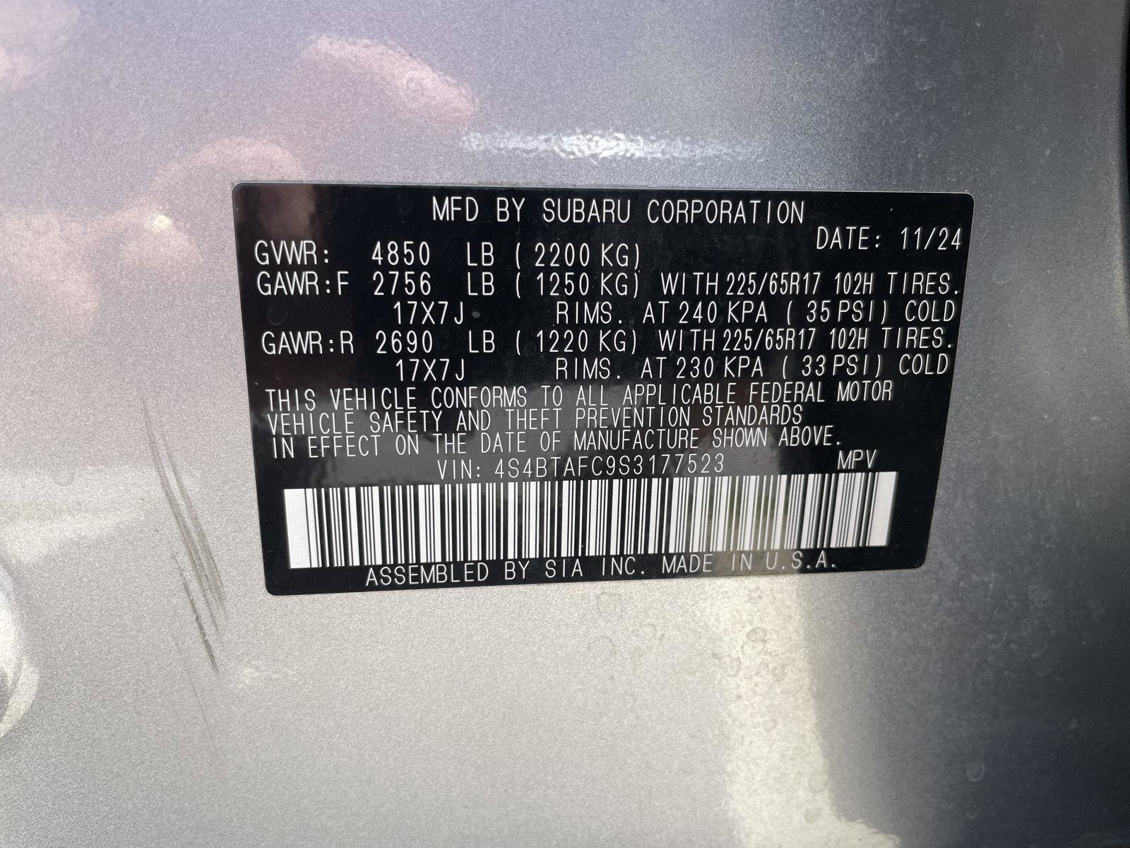 Used 2025 Subaru Outback Premium AWD/4WD image 32