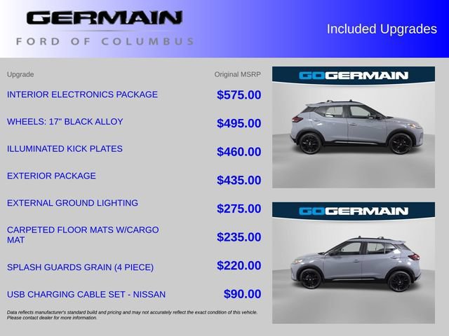 Used 2023 Nissan Kicks SR w/ Interior Electronics Package FWD image 38
