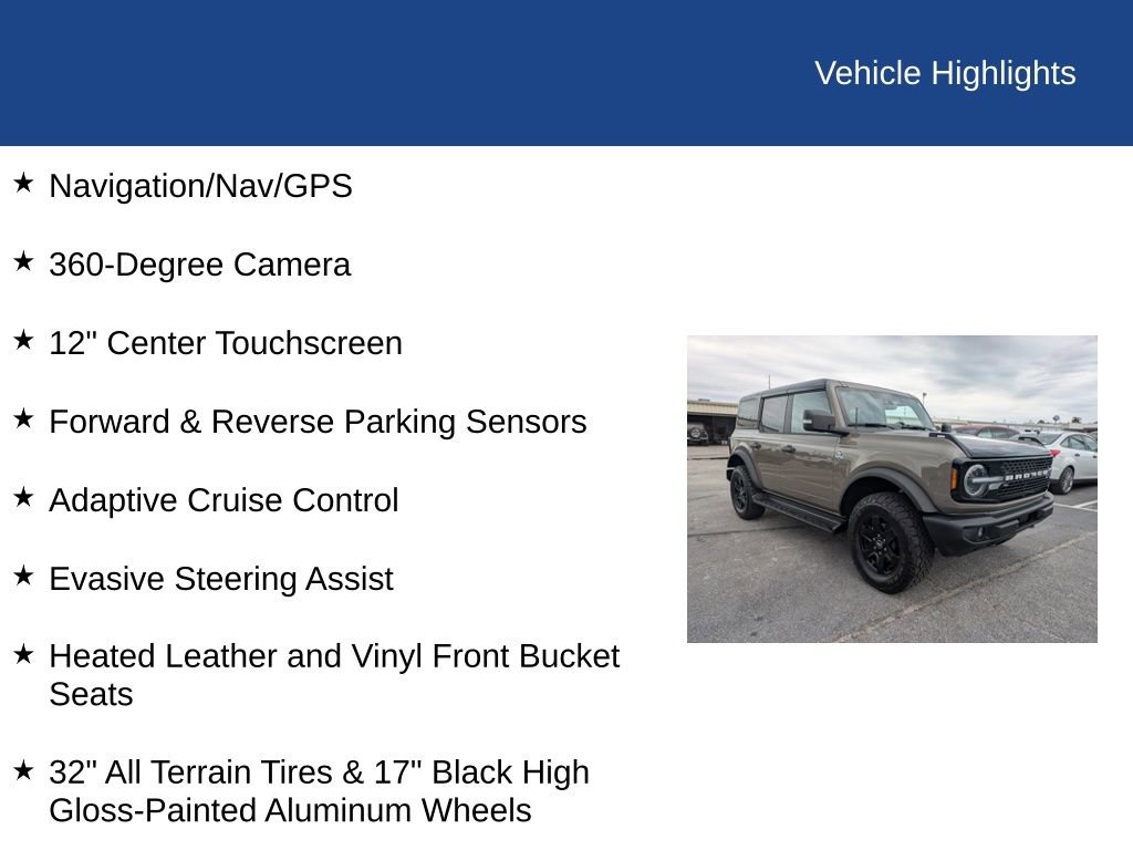 Certified 2025 Ford Bronco Outer Banks AWD/4WD image 29