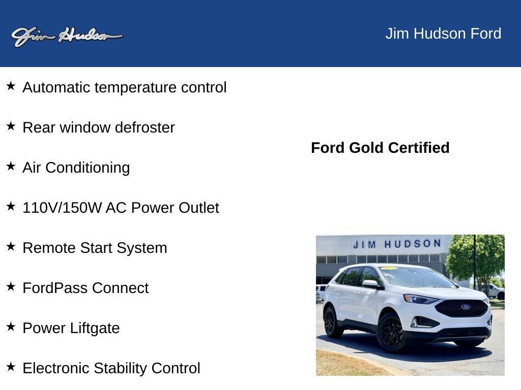 Certified 2024 Ford Edge SEL w/ Convenience Package AWD/4WD image 13