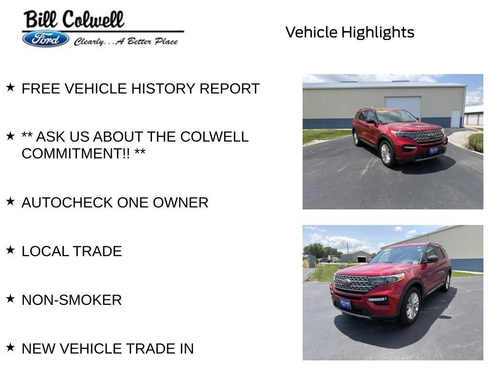 Certified 2022 Ford Explorer Limited w/ Equipment Group 301A AWD/4WD image 11