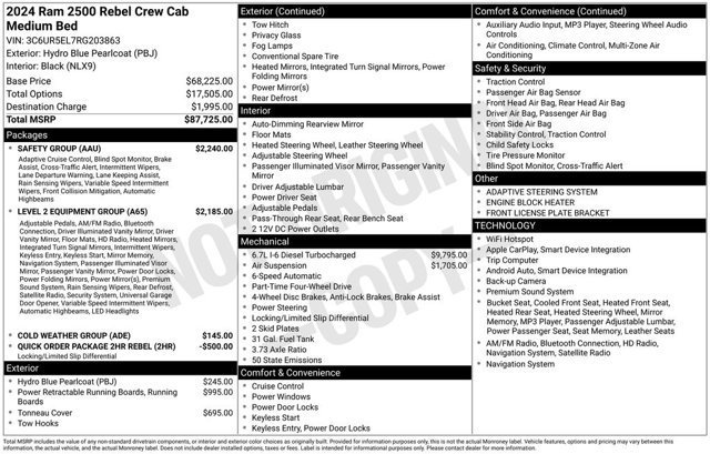 Used 2024 RAM 2500 Rebel w/ Safety Group image 12