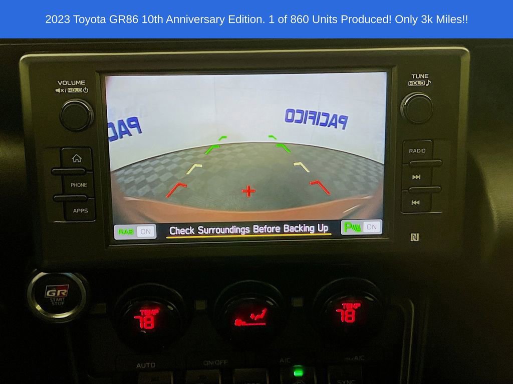 Used 2023 Toyota GR86 10th Anniversary SE image 15