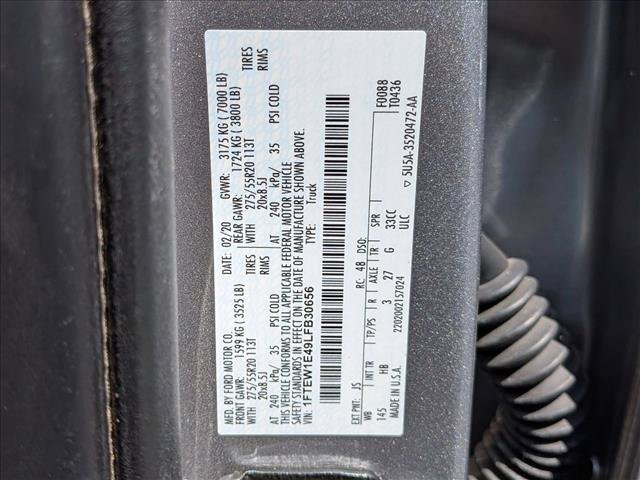 Certified 2020 Ford F150 Lariat w/ Equipment Group 502A Luxury AWD/4WD image 23