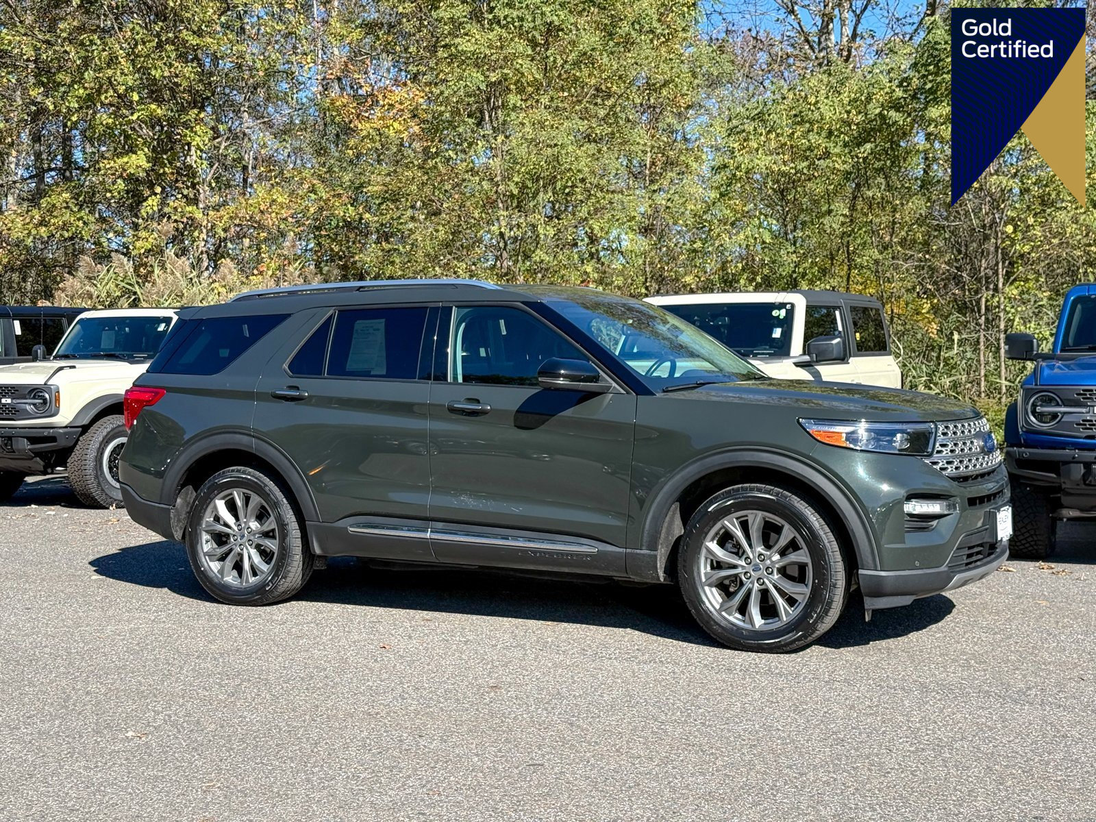 Certified 2022 Ford Explorer Limited w/ Equipment Group 301A