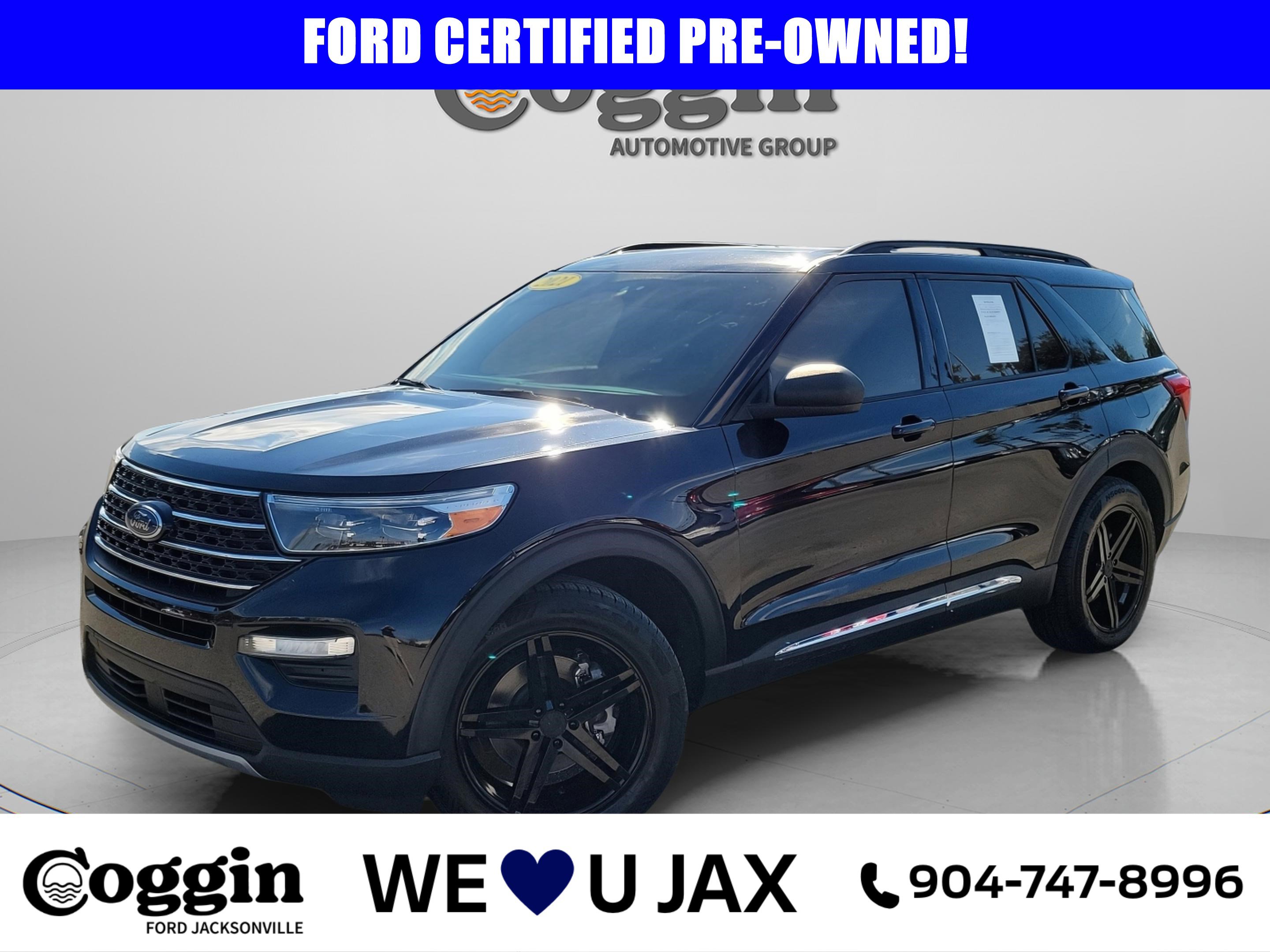 Certified 2021 Ford Explorer XLT w/ Equipment Group 202A