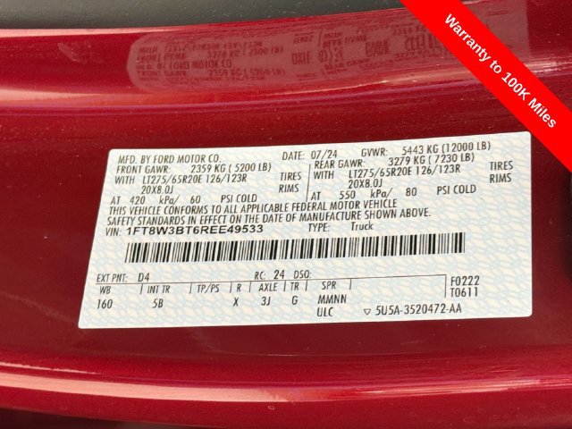 Certified 2024 Ford F350 Lariat w/ Lariat Ultimate Package AWD/4WD image 39