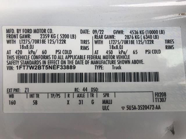 Certified 2022 Ford F250 Lariat image 33