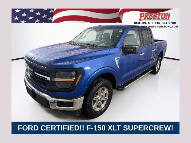 Certified 2025 Ford F150 XLT w/ Equipment Group 301A Standard