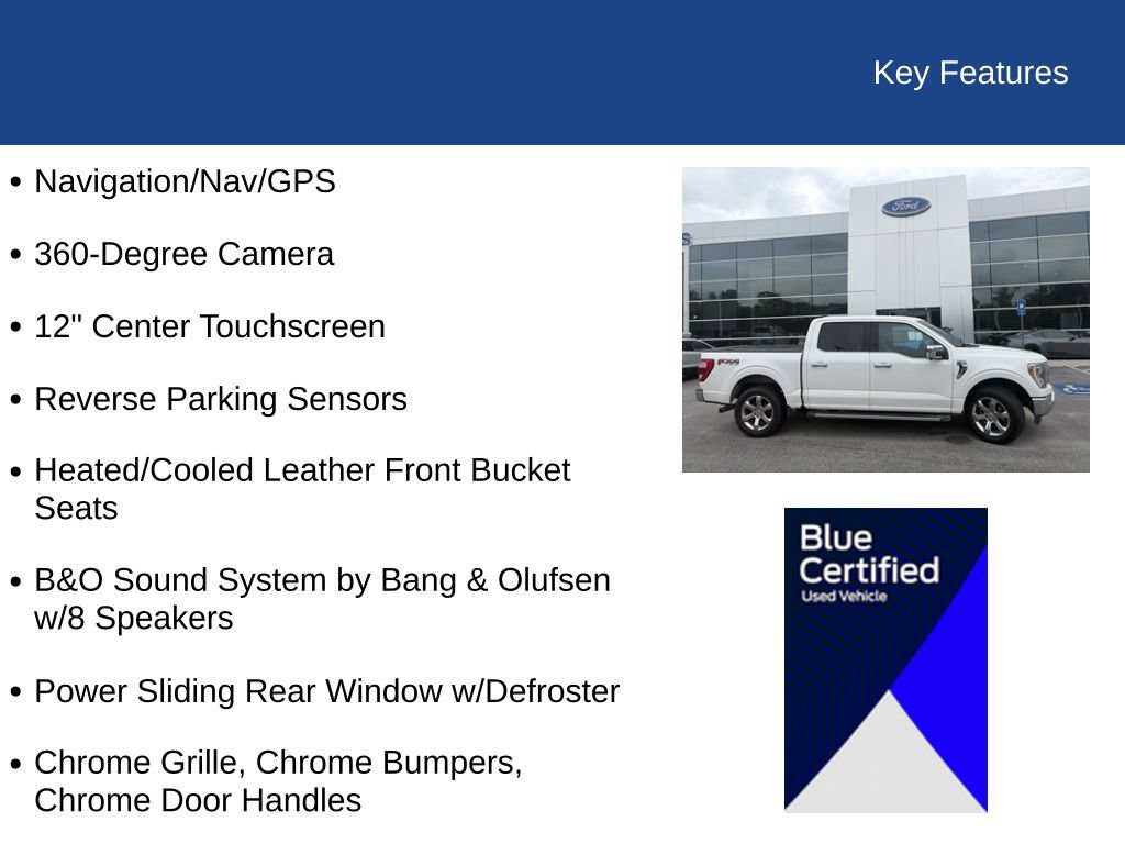 Certified 2021 Ford F150 Lariat AWD/4WD image 7