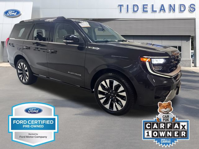 Certified 2025 Ford Expedition Platinum w/ Driver's Package