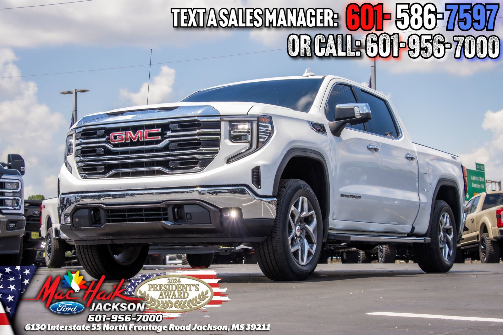 Used 2023 GMC Sierra 1500 SLT w/ SLT Premium Package AWD/4WD image 3