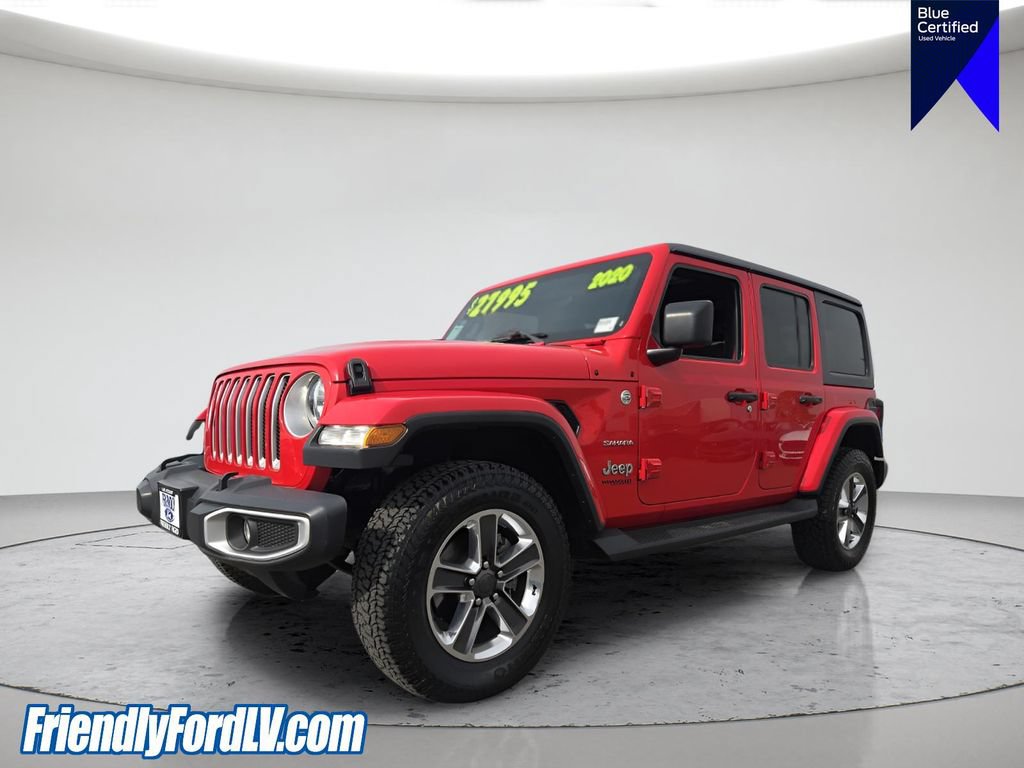 Used 2020 Jeep Wrangler Unlimited Sahara AWD/4WD image 2