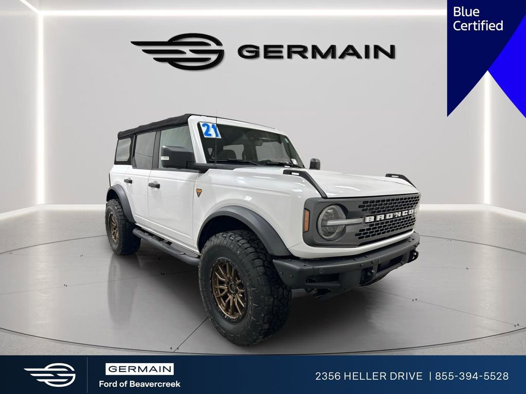 Certified 2021 Ford Bronco Badlands