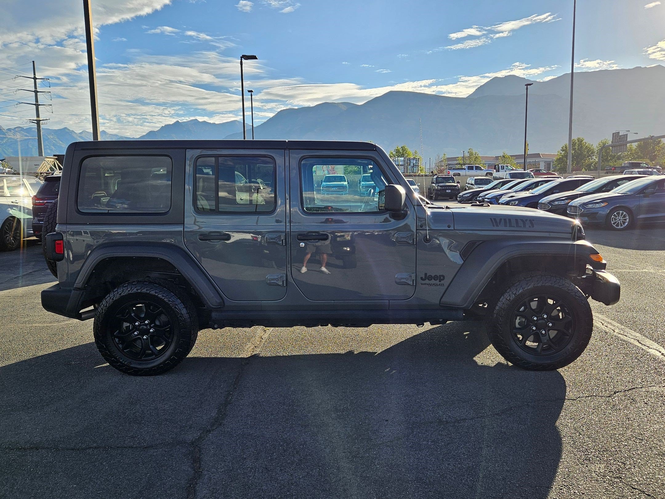 Used 2021 Jeep Wrangler Unlimited Sport AWD/4WD image 2