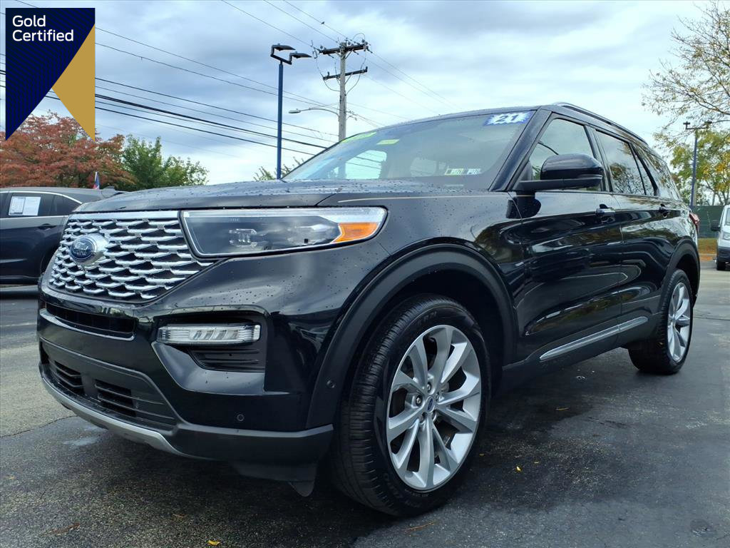Certified 2021 Ford Explorer Platinum w/ Equipment Group 601A