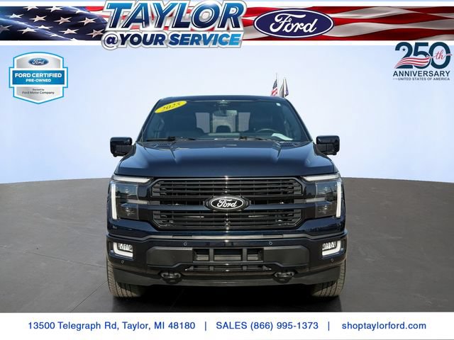 Certified 2025 Ford F150 Platinum w/ Equipment Group 702A High AWD/4WD image 2