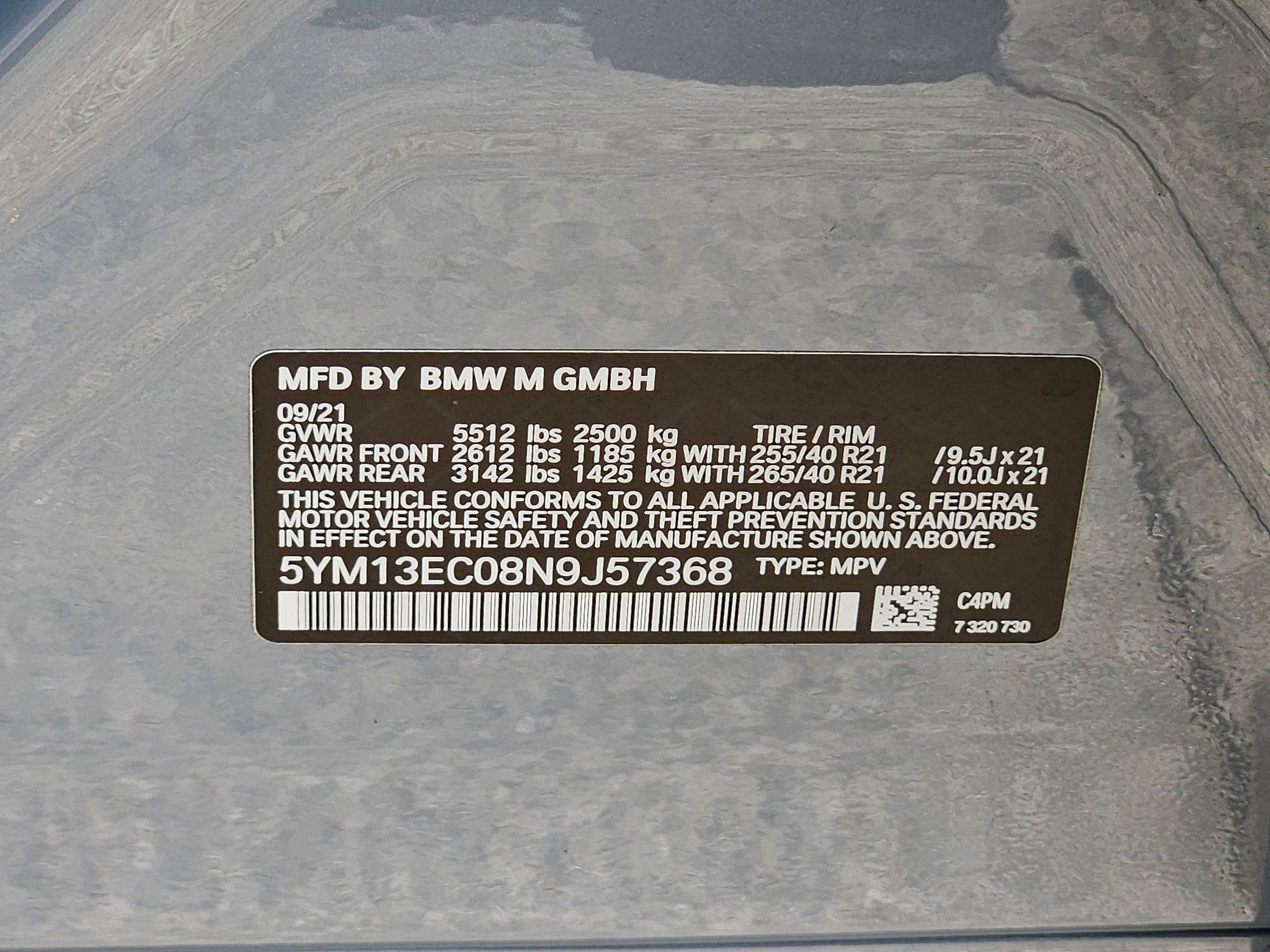 Used 2022 BMW X3 M w/ Competition Package AWD/4WD image 34